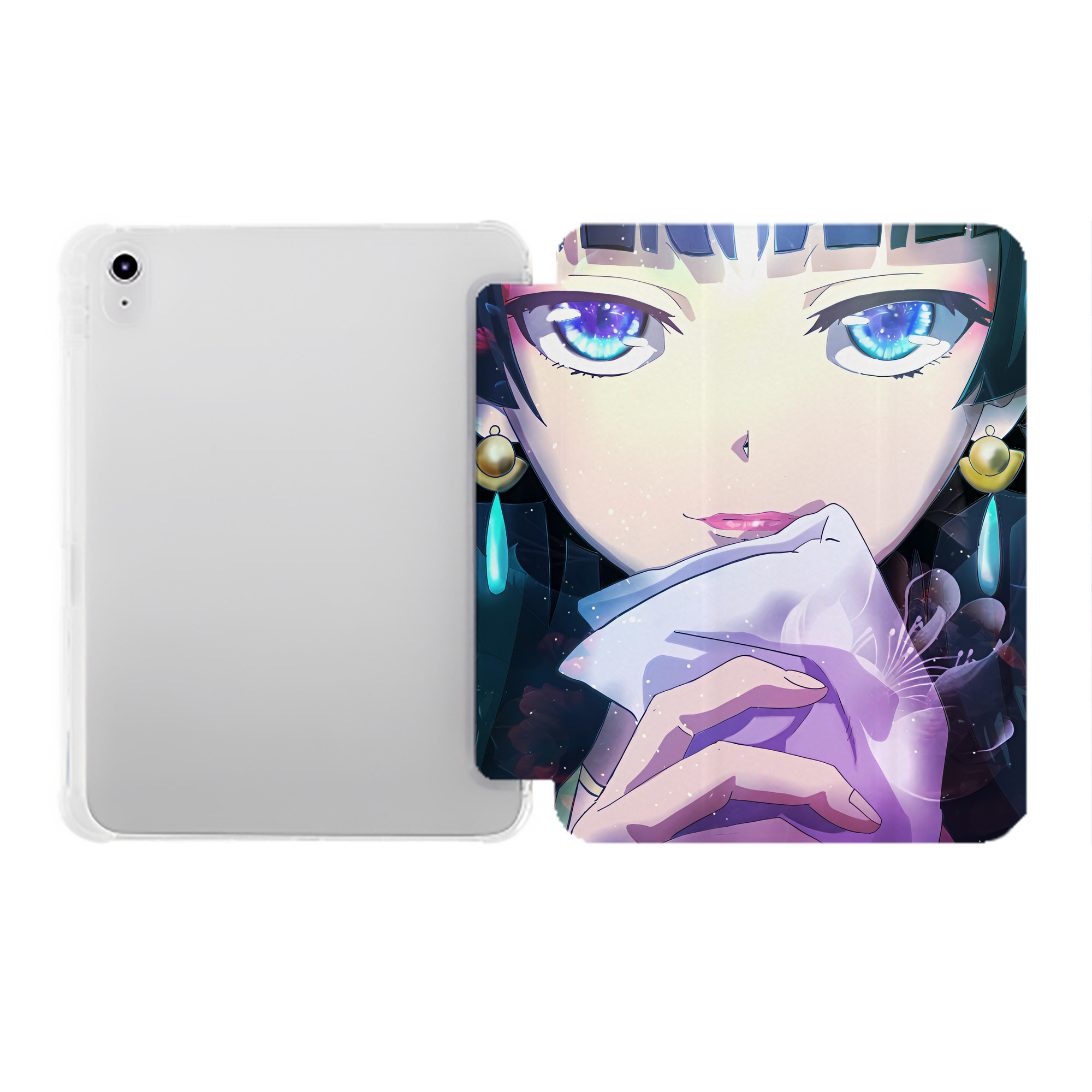 （画像用） 薬屋のひとりごと The Apothecary Diaries IPad ケース ペン収納付き 三つ折りスタンド PUレザー×シリコン 対応機種9.5/10.5/10.9インチ